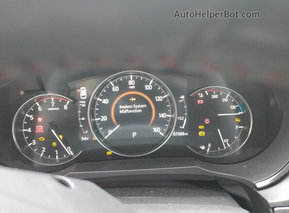 JM3TCBDY8P0645948 2023 MAZDA CX-9 Blue Սարքավորումների վահանակի տեսք
