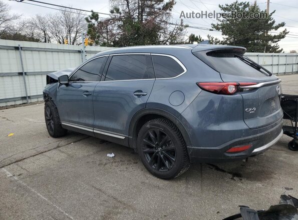 JM3TCBDY8P0645948 2023 MAZDA CX-9 Blue Հետևի ձախ