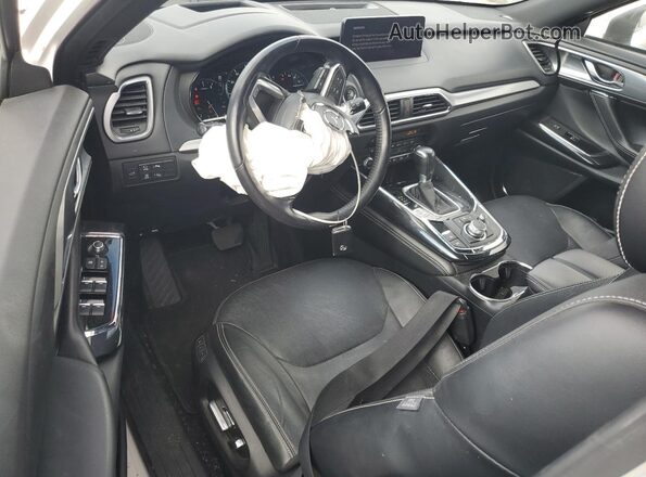 JM3TCBDY9P0634814 2023 MAZDA CX-9 White Widok deski rozdzielczej
