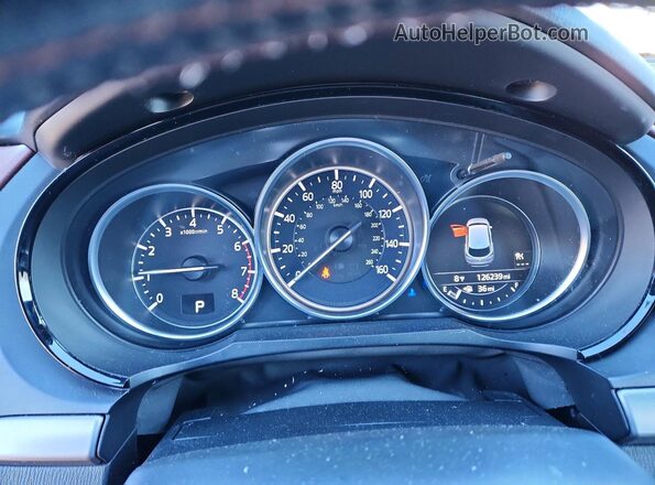 JM3TCBEY2G0106174 2016 MAZDA CX-9 Gray Instrument cluster view