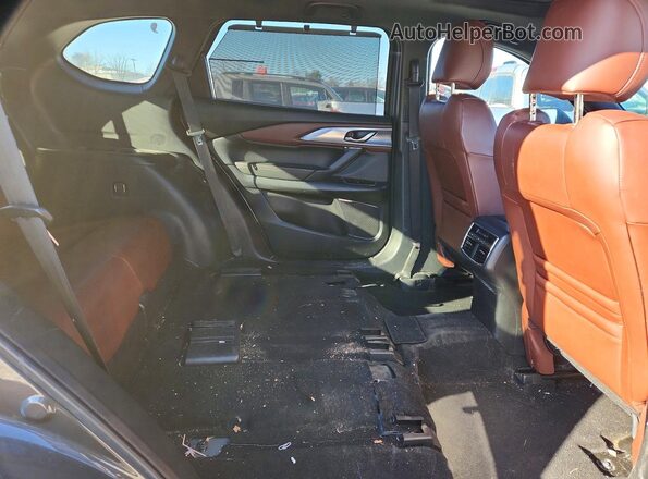 JM3TCBEY2G0106174 2016 MAZDA CX-9 Gray Rear interior view