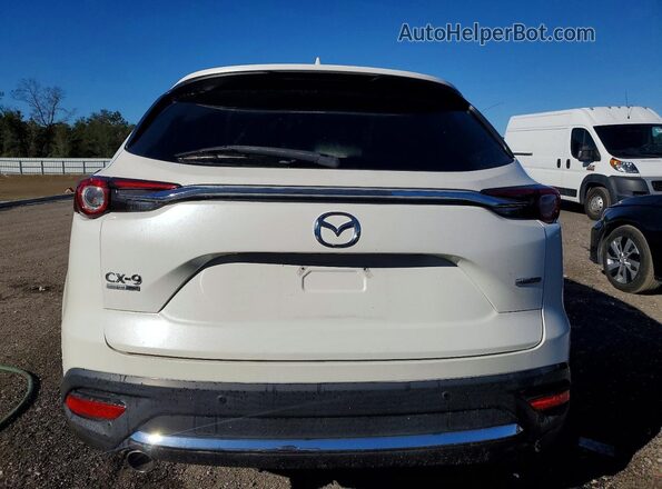 JM3TCBEY2M0537013 2021 MAZDA CX-9 White Вид ззаду