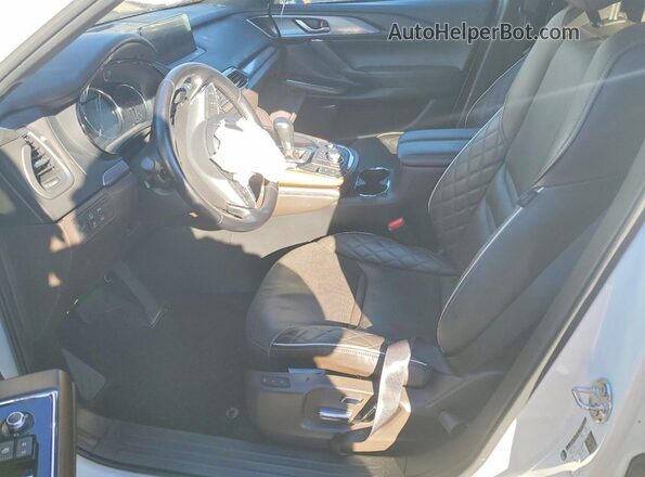 JM3TCBEY2M0537013 2021 MAZDA CX-9 White Вид салону спереду