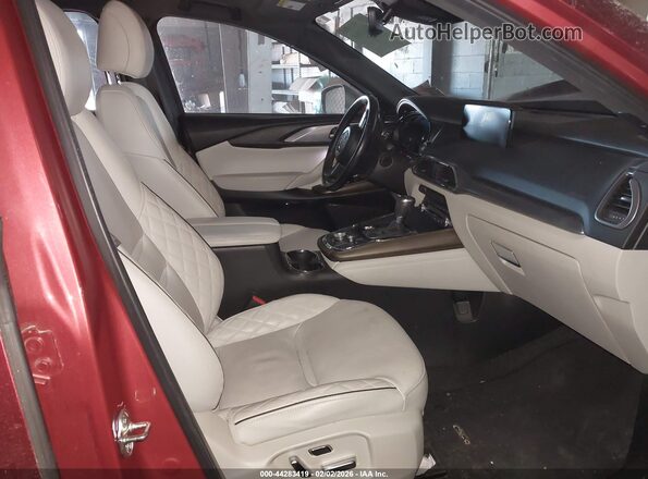 JM3TCBEY4N0625109 2022 MAZDA CX-9 Красный Вид салона спереди