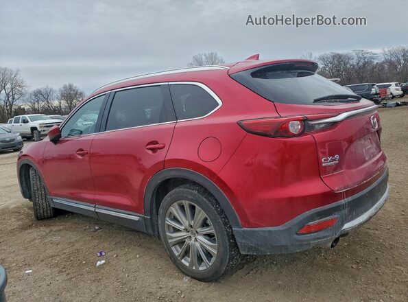 JM3TCBEY5P0644741 2023 MAZDA CX-9 Red უკანა მარცხენა