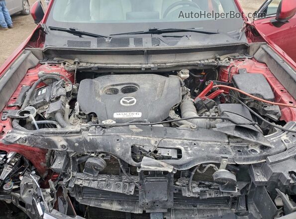 JM3TCBEY5P0644741 2023 MAZDA CX-9 Red ძრავის განყოფილების ხედი