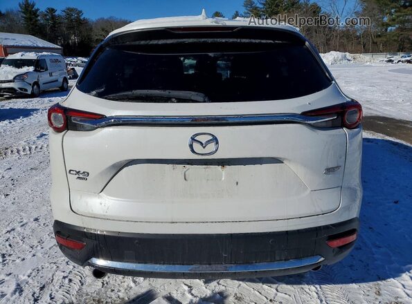 JM3TCBEY6G0104993 2016 MAZDA CX-9 White Widok z tyłu