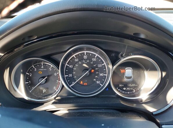 JM3TCBEY6G0104993 2016 MAZDA CX-9 White Widok zestawu wskaźników