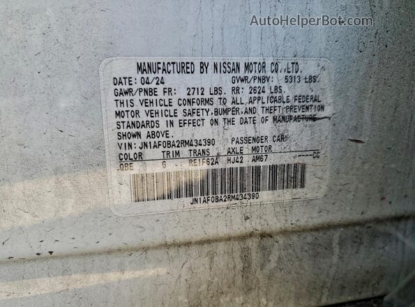 JN1AF0BA2RM434390 2024 NISSAN ARIYA White 