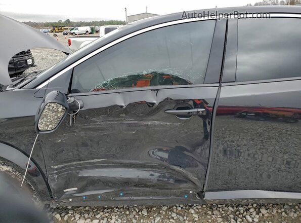 JN1BF0BA1PM404475 2023 NISSAN ARIYA Black Widok wnętrza z przodu