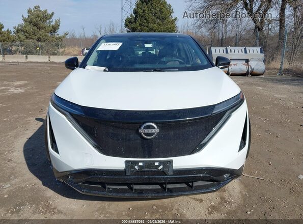 JN1BF0BA4PM405345 2023 NISSAN ARYIA White Սարքավորումների վահանակի տեսք