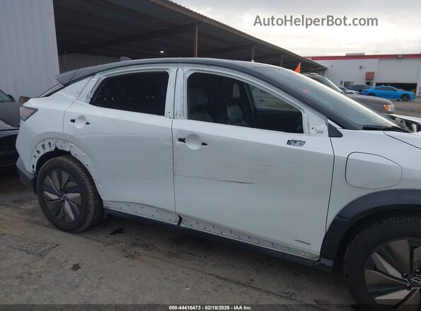 JN1BF0BA9PM404482 2023 NISSAN ARIYA White Вид спереду