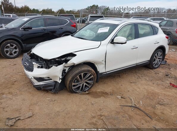 JN1BJ0RR0HM412871 2017 INFINITI QX50 White Przód lewy