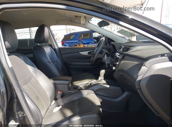 JN1BJ1AV7MW570816 2021 NISSAN ROGUE Black Widok wnętrza z przodu