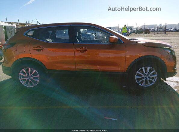 JN1BJ1AW0NW473063 2022 NISSAN ROGUE Orange 360 interior view