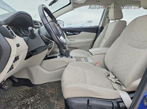 JN1BJ1CW3LW376689 2020 NISSAN QASHQAI Blue Front interior view