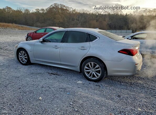 JN1BY1AP2JM181151 2018 INFINITI Q70 Silver Rear left