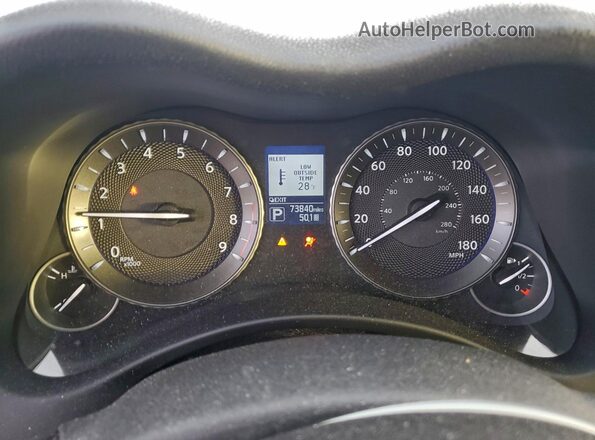 JN1BY1AP2JM181151 2018 INFINITI Q70 Silver Instrument cluster view
