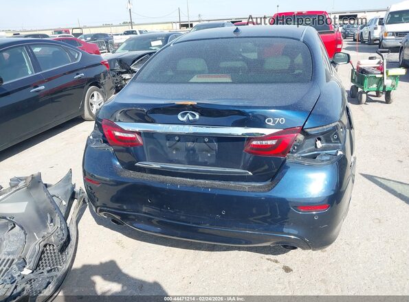 JN1BY1AP6JM180522 2018 INFINITI Q70 Blue 