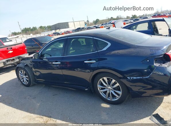 JN1BY1AP6JM180522 2018 INFINITI Q70 Blue 360 interior view