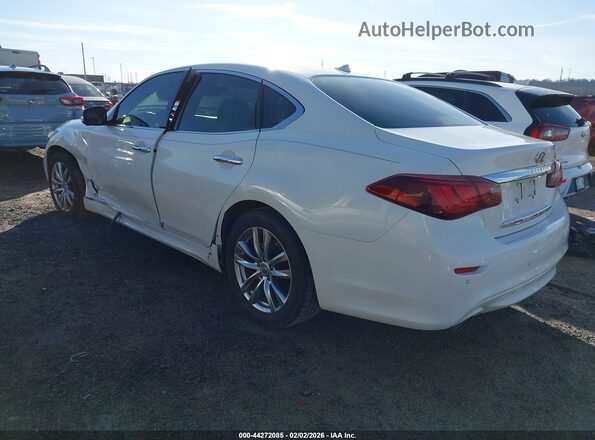 JN1BY1AP6JM180696 2018 INFINITI Q70 White Tył lewy