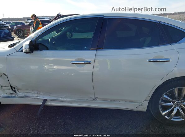 JN1BY1AP6JM180696 2018 INFINITI Q70 White Widok wnętrza 360 stopni