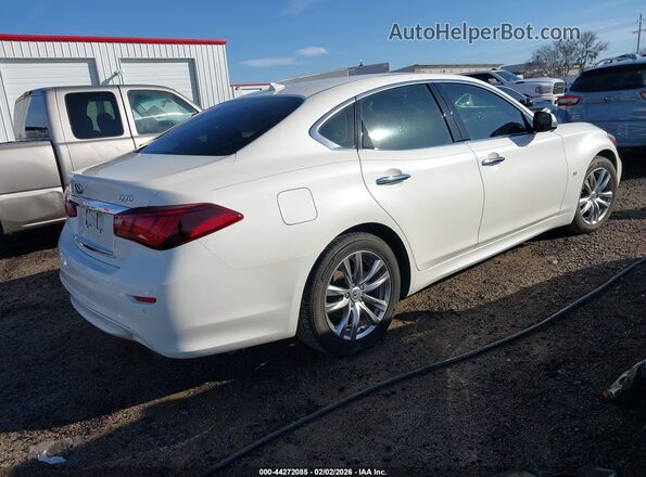 JN1BY1AP6JM180696 2018 INFINITI Q70 White Tył prawy
