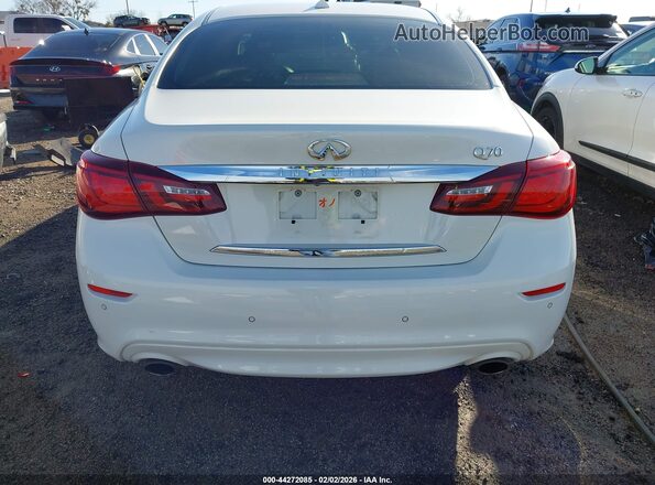 JN1BY1AP6JM180696 2018 INFINITI Q70 White 