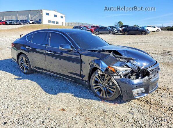 JN1BY1AP8HM740440 2017 INFINITI Q70 Blue Delantero derecho