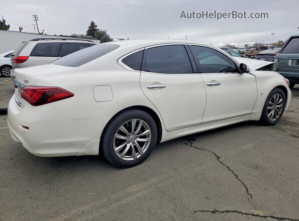 JN1BY1AP8KM505592 2019 INFINITI Q70 Белый Задняя правая четверть