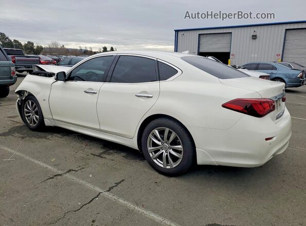 JN1BY1AP8KM505592 2019 INFINITI Q70 Белый Задняя левая четверть