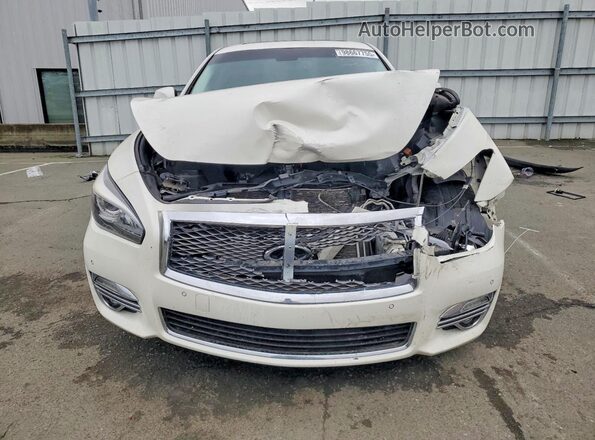JN1BY1AP8KM505592 2019 INFINITI Q70 Белый Вид спереди