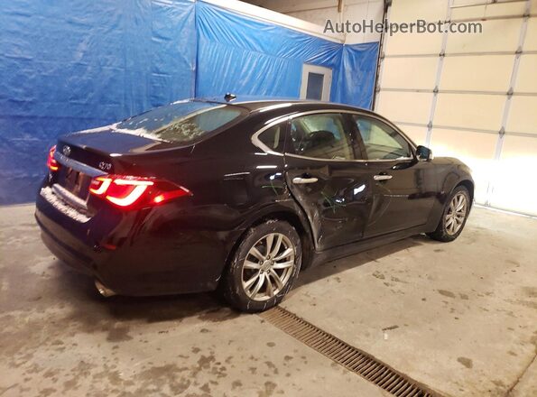 JN1BY1AR5HM770514 2017 INFINITI Q70 Black უკანა მარჯვენა