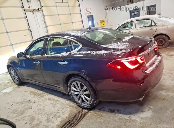 JN1BY1AR5HM770514 2017 INFINITI Q70 Black უკანა მარცხენა
