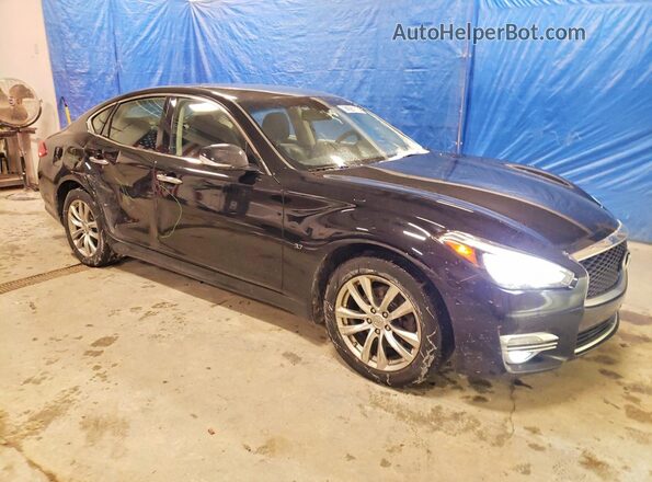 JN1BY1AR5HM770514 2017 INFINITI Q70 Black წინა მარჯვენა