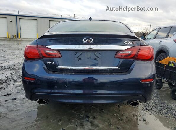 JN1BY1AR5JM220901 2018 INFINITI Q70 Blue 