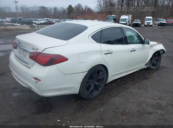 JN1BY1AR8HM770801 2017 INFINITI Q70 White Задня права чверть