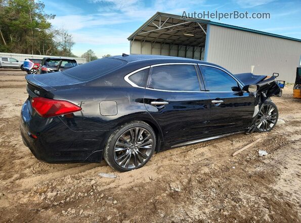 JN1BY1PP0KM685237 2019 INFINITI Q70L Black Задня права чверть