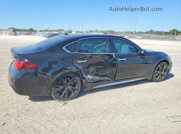 JN1BY1PP6JM330054 2018 INFINITI Q70L Black 