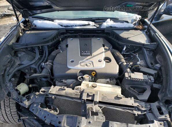 JN1BY1PR0KM720070 2019 INFINITI Q70L Black უკანა სალონის ხედი