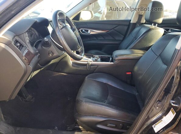 JN1BY1PR2GM720739 2016 INFINITI Q70L Black Front interior view