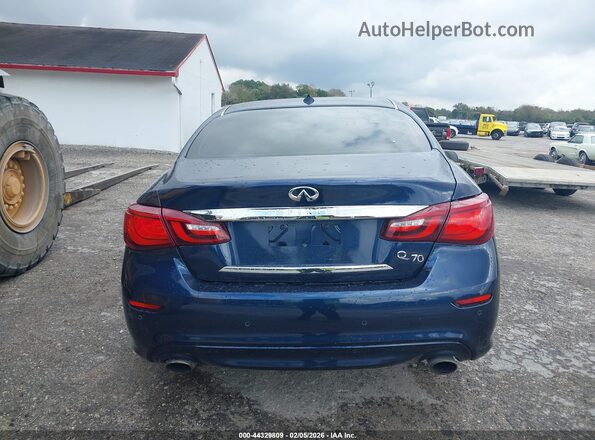 JN1BY1PR3JM370674 2018 INFINITI Q70L Blue 