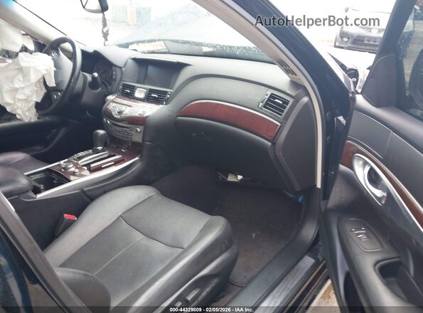 JN1BY1PR3JM370674 2018 INFINITI Q70L Blue 