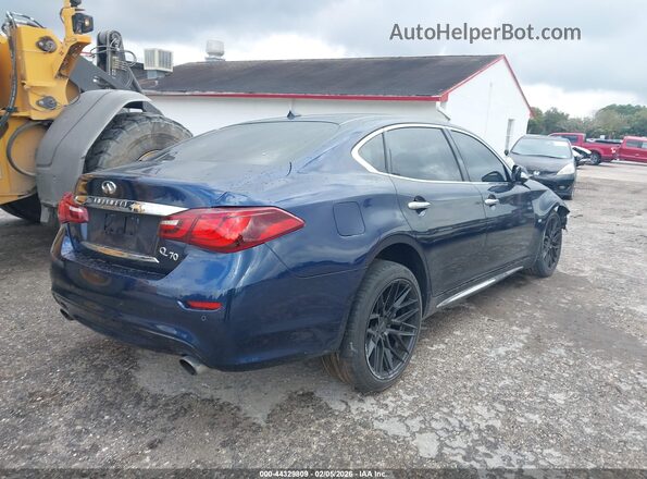 JN1BY1PR3JM370674 2018 INFINITI Q70L Blue 