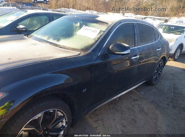 JN1BY1PRXJM370090 2018 INFINITI Q70L Black 