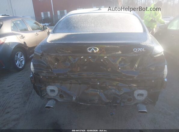 JN1BY1PRXJM370090 2018 INFINITI Q70L Black 