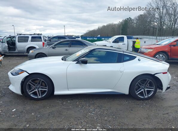 JN1BZ4AH9RM367675 2024 NISSAN Z Белый Панорамный вид салона 360°