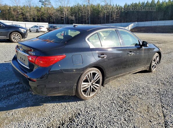 JN1CV7AP3HM642657 2017 INFINITI Q50 Black Задня права чверть