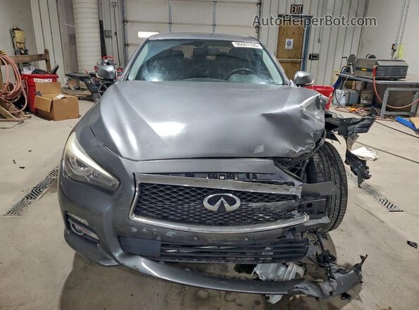 JN1CV7AP8GM201024 2016 INFINITI Q50 Charcoal Widok z przodu