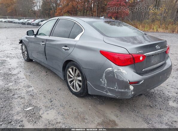 JN1CV7AR9HM681710 2017 INFINITI Q50 Gray Задня ліва чверть